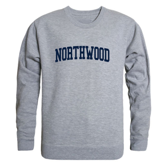 Northwood University Timberwolves Game Day Fleece Crewneck Pullover Sweatshirt