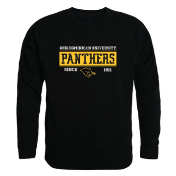 Ohio Dominican University Panthers Established Fleece Crewneck Pullover Sweatshirt