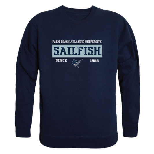 Palm Beach Atlantic University Sailfish Established Fleece Crewneck Pullover Sweatshirt