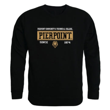 Pierpont Community & Technical College Lions Established Fleece Crewneck Pullover Sweatshirt