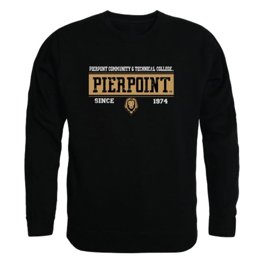 Pierpont Community & Technical College Lions Established Fleece Crewneck Pullover Sweatshirt