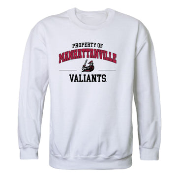 Manhattanville College Valiants Property Fleece Crewneck Pullover Sweatshirt