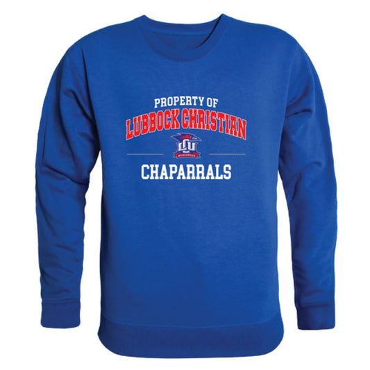 Lubbock Christian University Chaparral Property Fleece Crewneck Pullover Sweatshirt