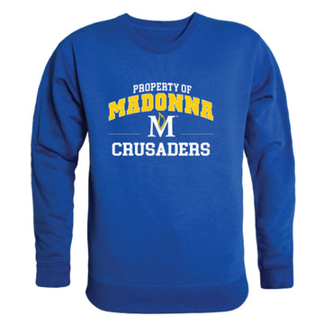 Madonna University Crusaders Property Fleece Crewneck Pullover Sweatshirt