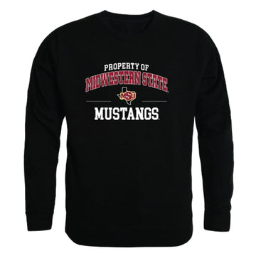 Midwestern State University Mustangs Property Fleece Crewneck Pullover Sweatshirt