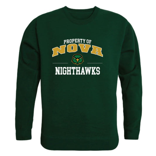Northern Virginia Community College Nighthawks Property Fleece Crewneck Pullover Sweatshirt