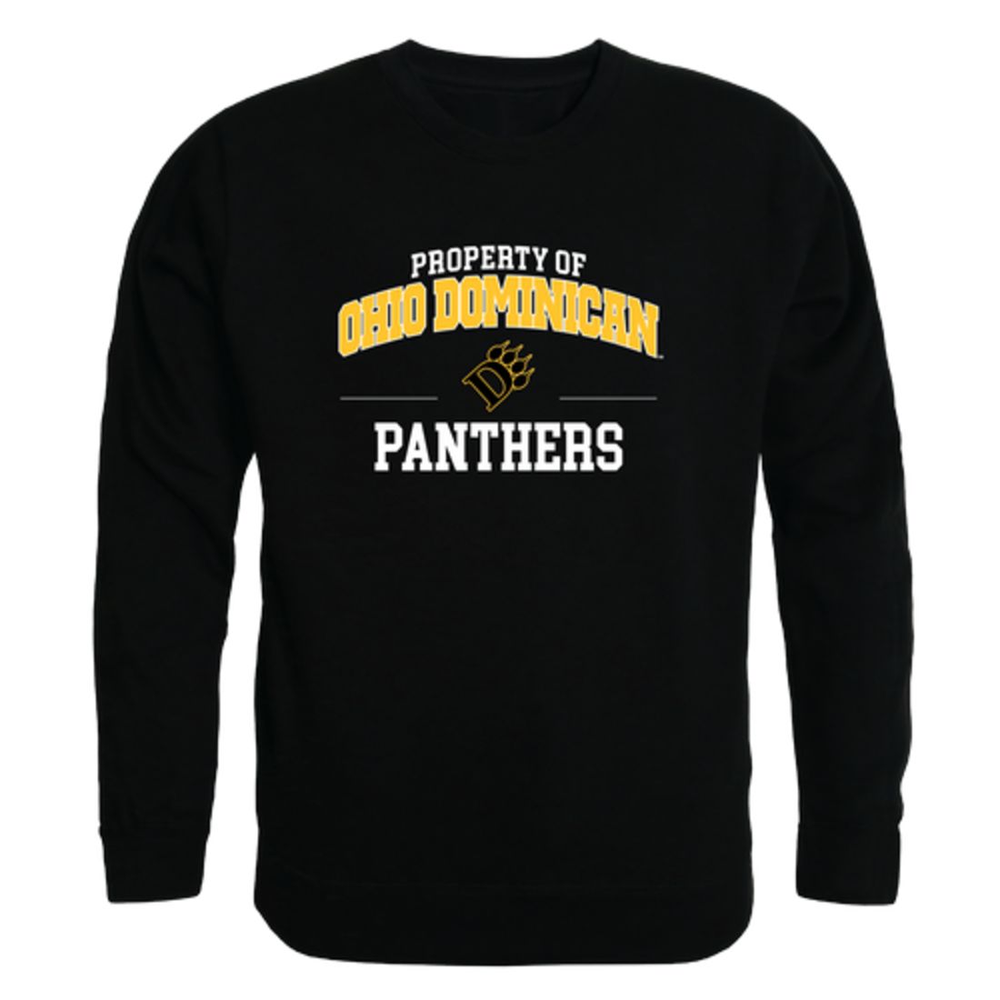 Ohio Dominican University Panthers Property Fleece Crewneck Pullover Sweatshirt