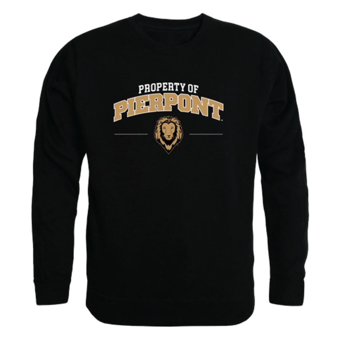 Pierpont Community & Technical College Lions Property Fleece Crewneck Pullover Sweatshirt