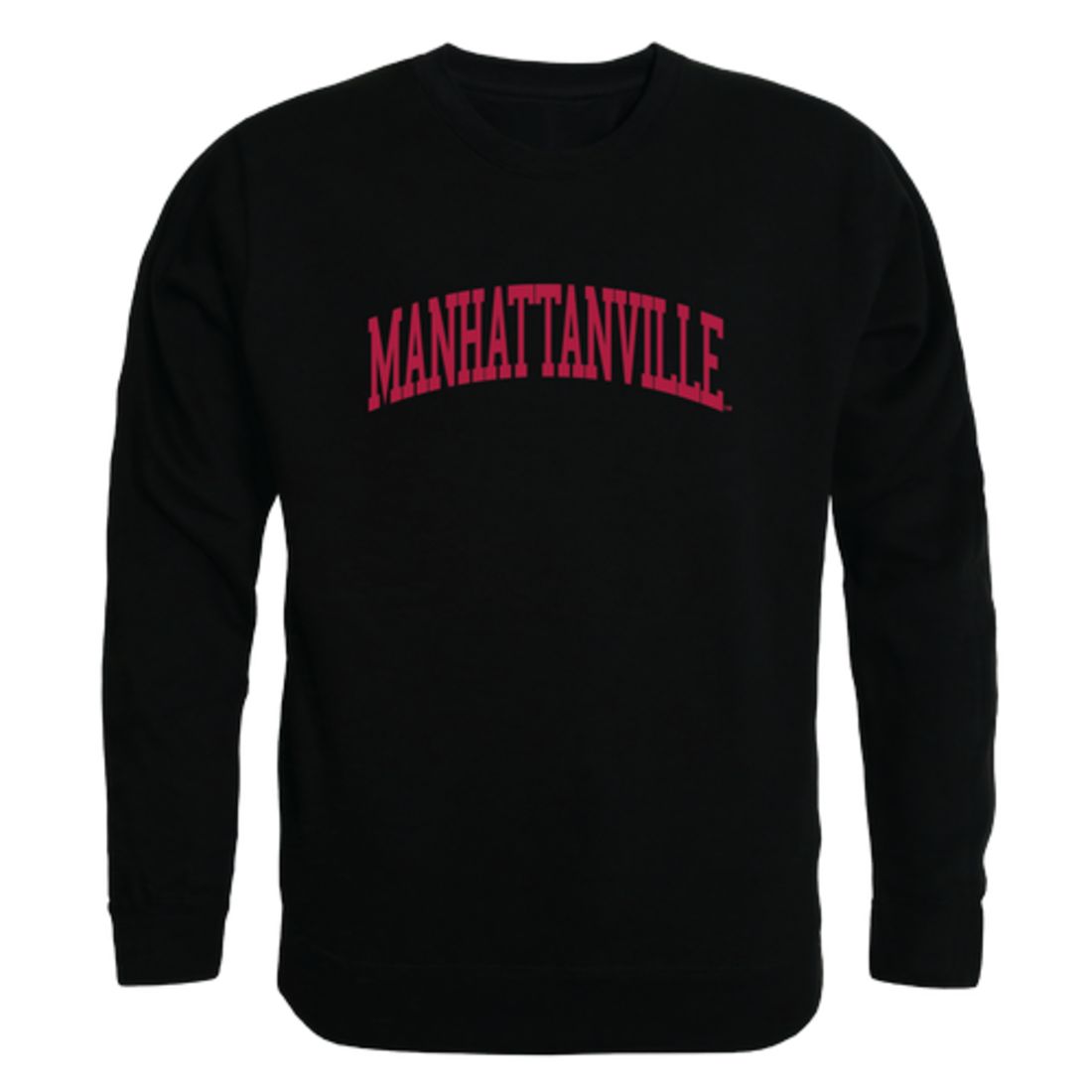 Manhattanville College Valiants Arch Fleece Crewneck Pullover Sweatshirt