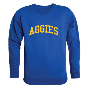 North Carolina A&T State University Aggies Arch Fleece Crewneck Pullover Sweatshirt