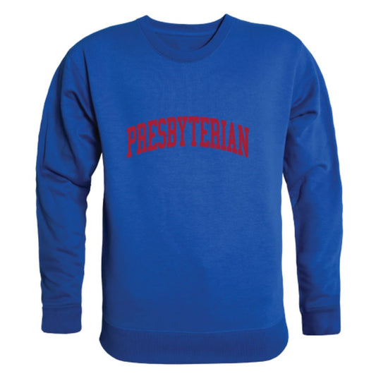 Presbyterian College Blue Hose Arch Fleece Crewneck Pullover Sweatshirt