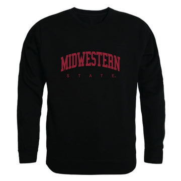 Midwestern State University Mustangs Arch Fleece Crewneck Pullover Sweatshirt