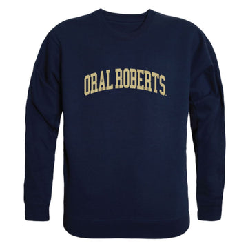 Oral Roberts University Golden Eagles Arch Fleece Crewneck Pullover Sweatshirt