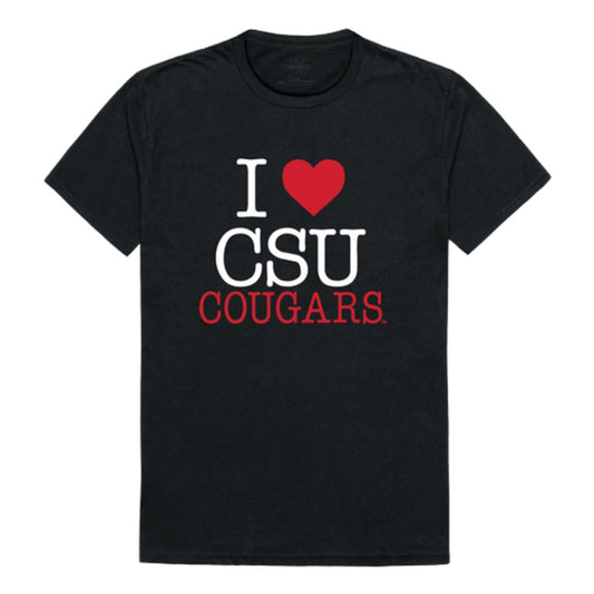 I Love Columbus State University Cougars T-Shirt Tee