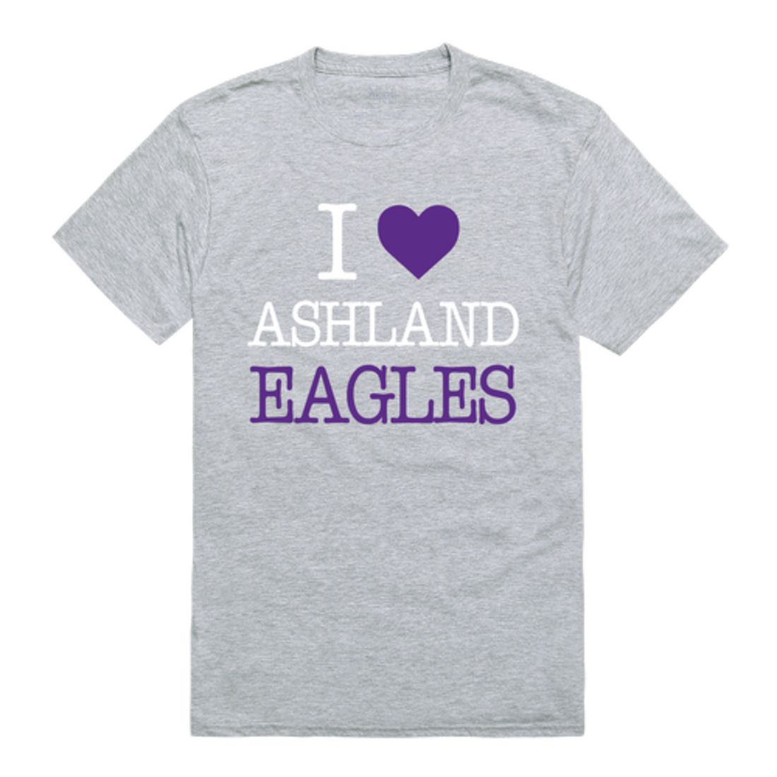 I Love Ashland University Eagles T-Shirt Tee