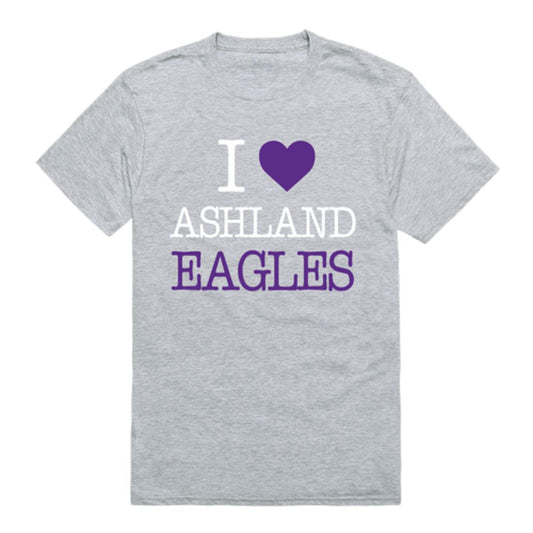 I Love Ashland University Eagles T-Shirt Tee