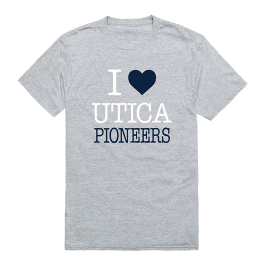 I Love Utica College Pioneers T-Shirt Tee