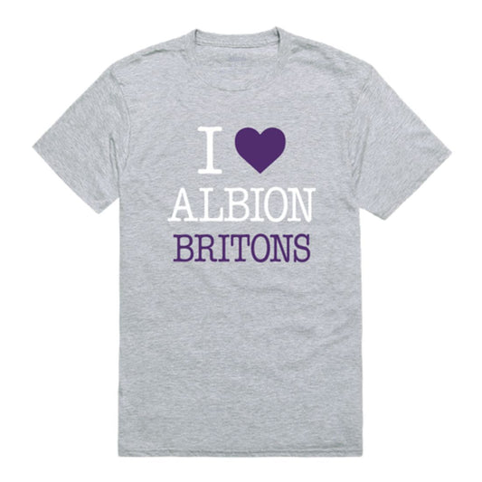 I Love Albion College Britons T-Shirt Tee