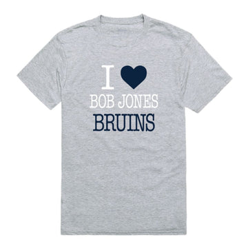 I Love Bob Jones University Bruins T-Shirt Tee