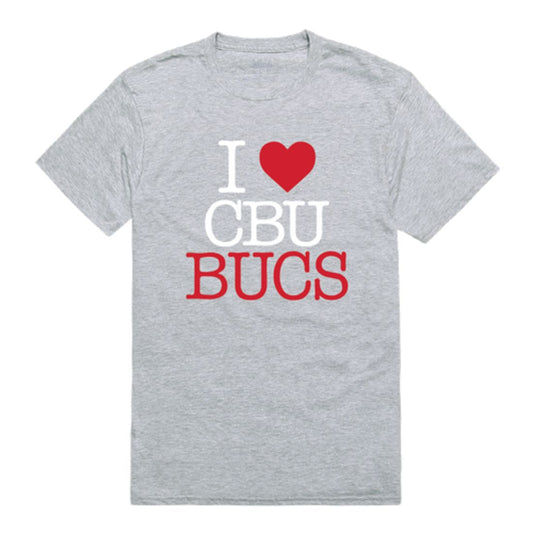 I Love Christian Brothers University Buccaneers T-Shirt Tee