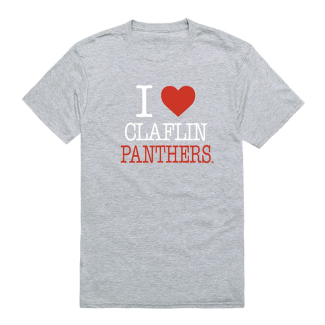 I Love Claflin University Panthers T-Shirt Tee