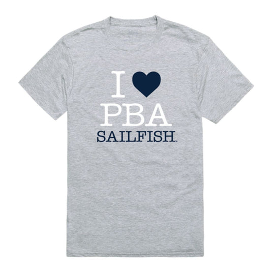 I Love Palm Beach Atlantic University Sailfish T-Shirt Tee