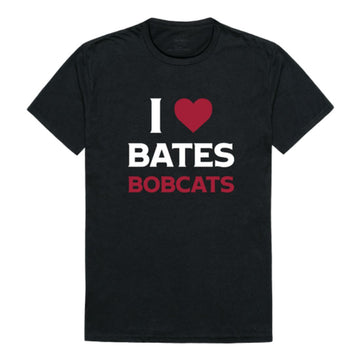 I Love Bates College Bobcats T-Shirt Tee