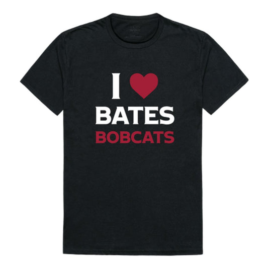 I Love Bates College Bobcats T-Shirt Tee