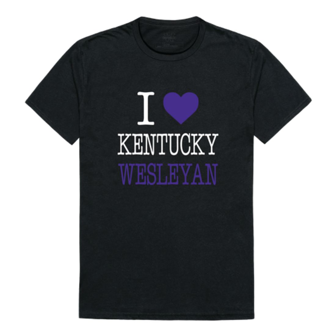 I Love Kentucky Wesleyan College Panthers T-Shirt Tee