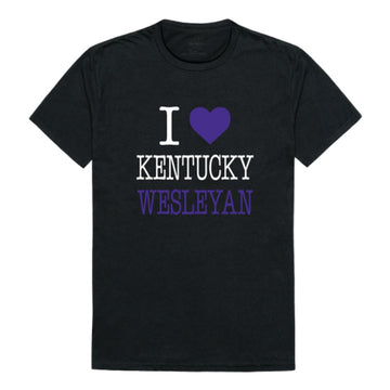 I Love Kentucky Wesleyan College Panthers T-Shirt Tee