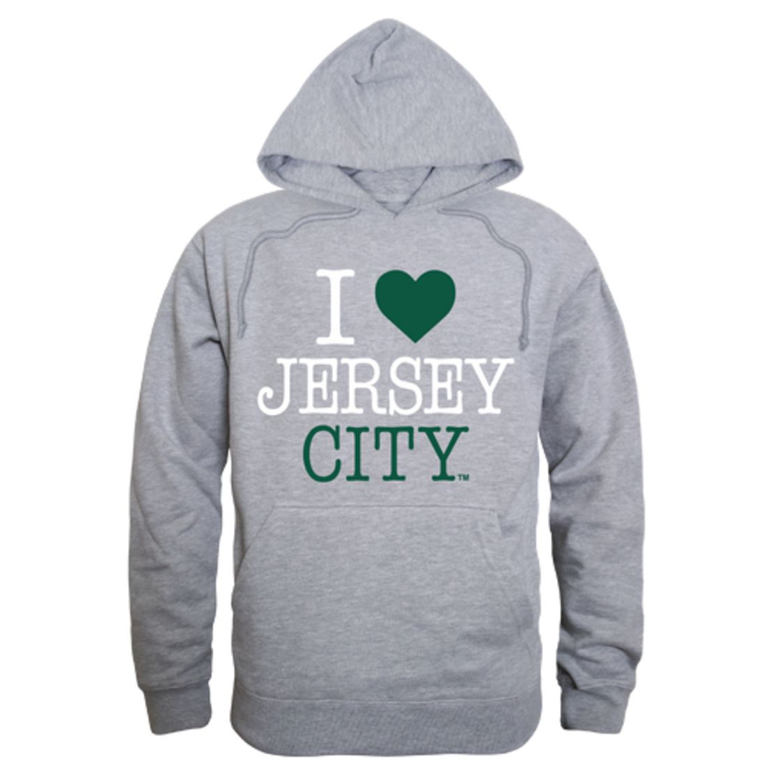 I Love New Jersey City University Knights Fleece Hoodie Sweatshirts