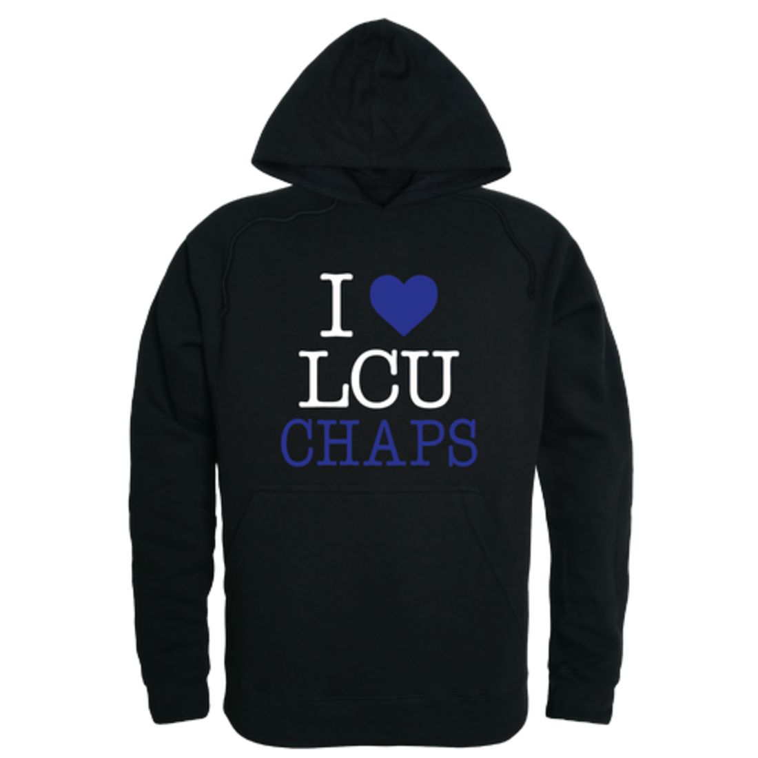 I Love Lubbock Christian University Chaparral Fleece Hoodie Sweatshirts