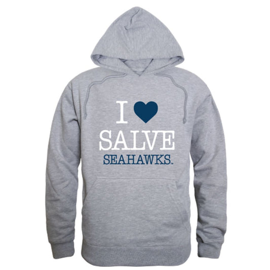 I Love Salve Regina University Seahawks Fleece Hoodie Sweatshirts