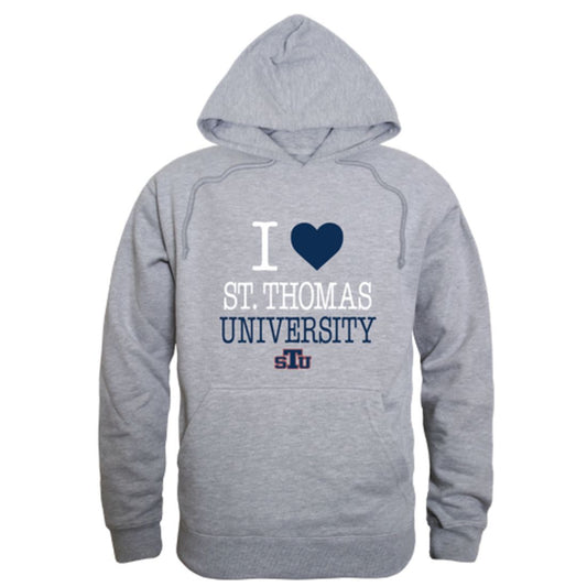 I Love St. Thomas University Bobcats Fleece Hoodie Sweatshirts