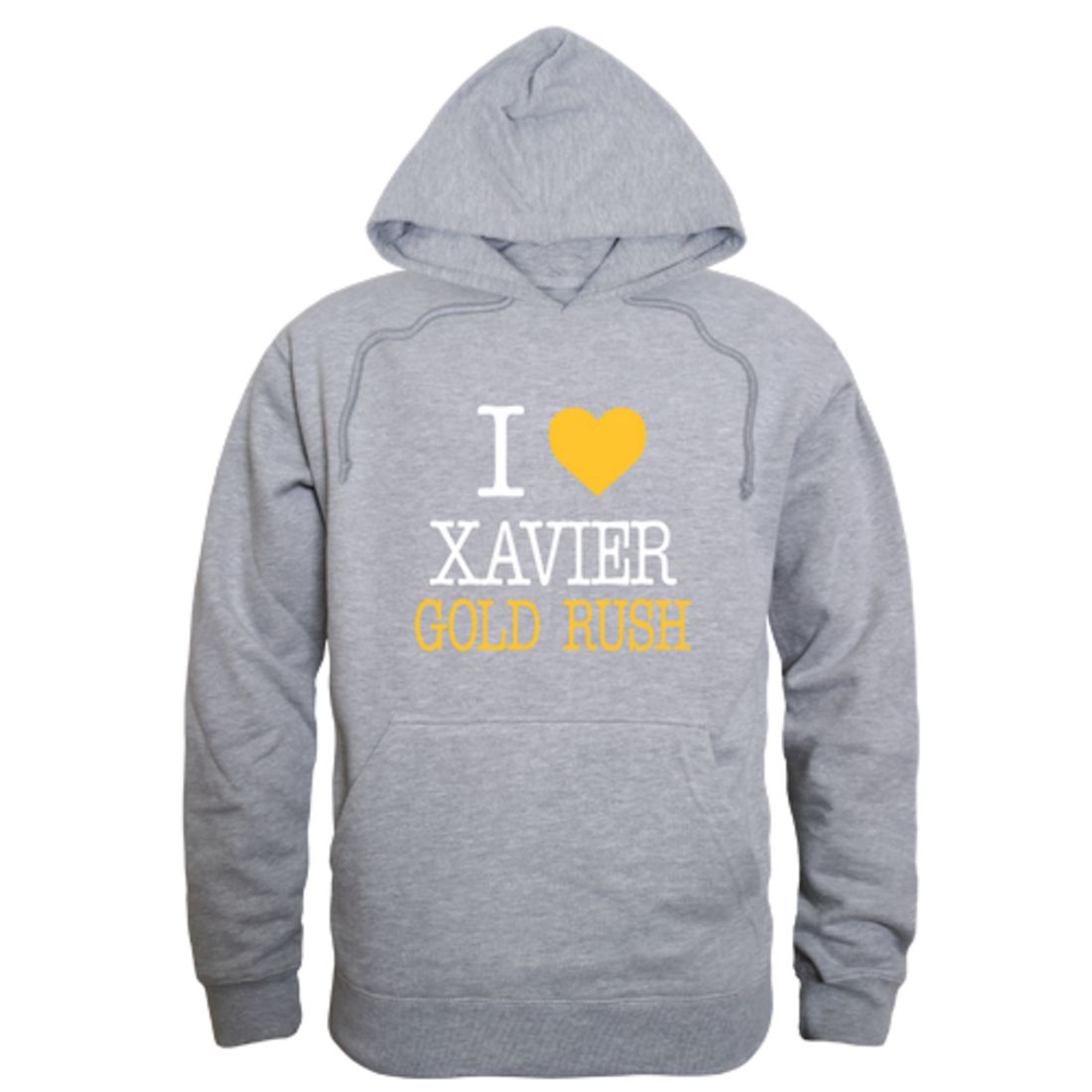 I Love Xavier University of Louisiana  Fleece Hoodie Sweatshirts