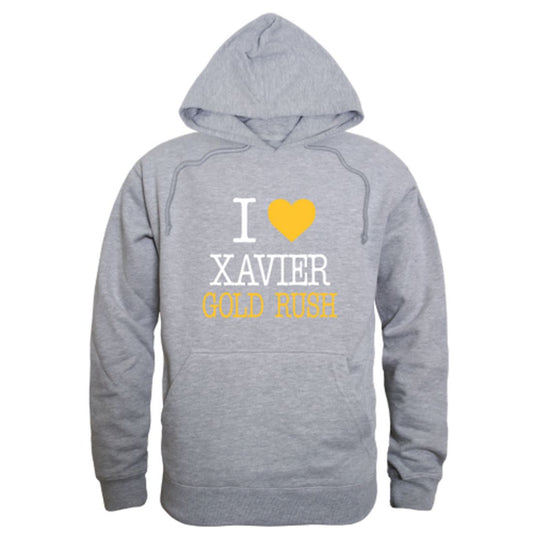 I Love Xavier University of Louisiana  Fleece Hoodie Sweatshirts