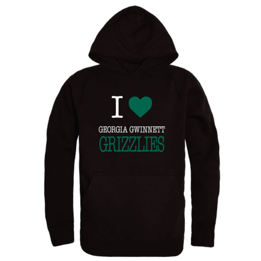 I Love Georgia Gwinnett College Grizzlies Fleece Hoodie Sweatshirts