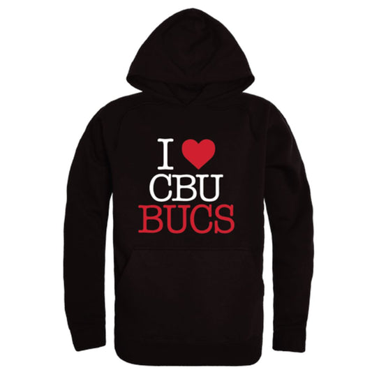 I Love Christian Brothers University Buccaneers Fleece Hoodie Sweatshirts