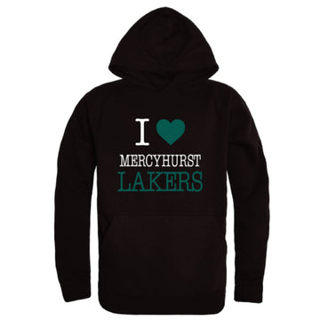 I Love Mercyhurst University Lakers Fleece Hoodie Sweatshirts