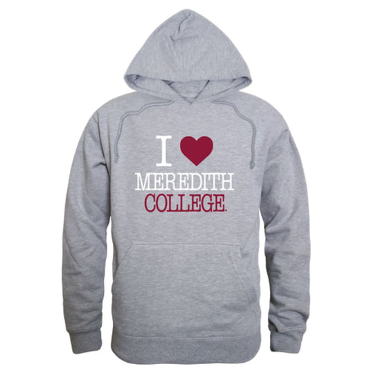 I Love Meredith College Avenging Angels Fleece Hoodie Sweatshirts