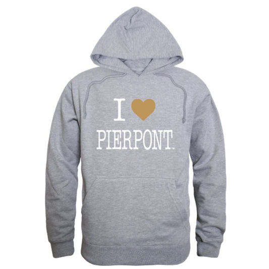 I Love Pierpont Community & Technical College Lions Fleece Hoodie Sweatshirts