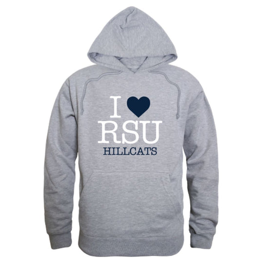 I Love Rogers State University Hillcats Fleece Hoodie Sweatshirts