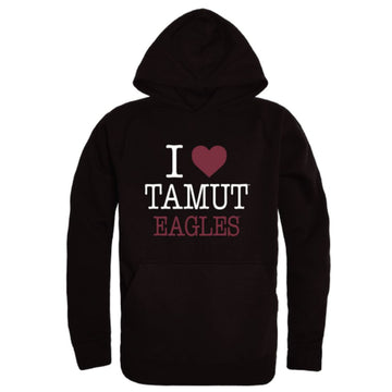 I Love Texas A&M University-Texarkana Eagles Fleece Hoodie Sweatshirts
