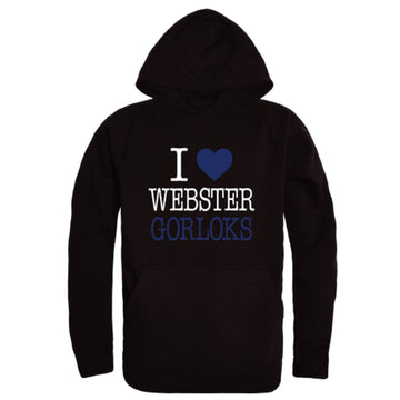I Love Webster University Gorlocks Fleece Hoodie Sweatshirts