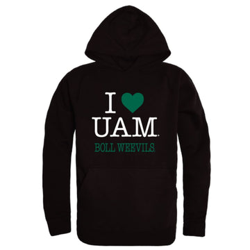 I Love University of Arkansas at Monticello Boll Weevils & Cotton Blossoms Fleece Hoodie Sweatshirts