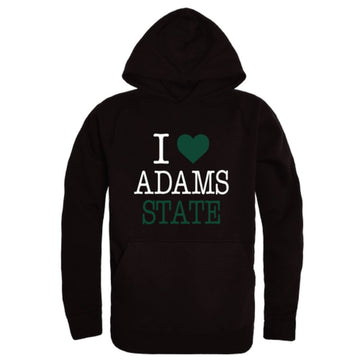 I Love Adams State University Grizzlies Fleece Hoodie Sweatshirts