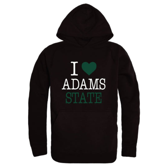 I Love Adams State University Grizzlies Fleece Hoodie Sweatshirts