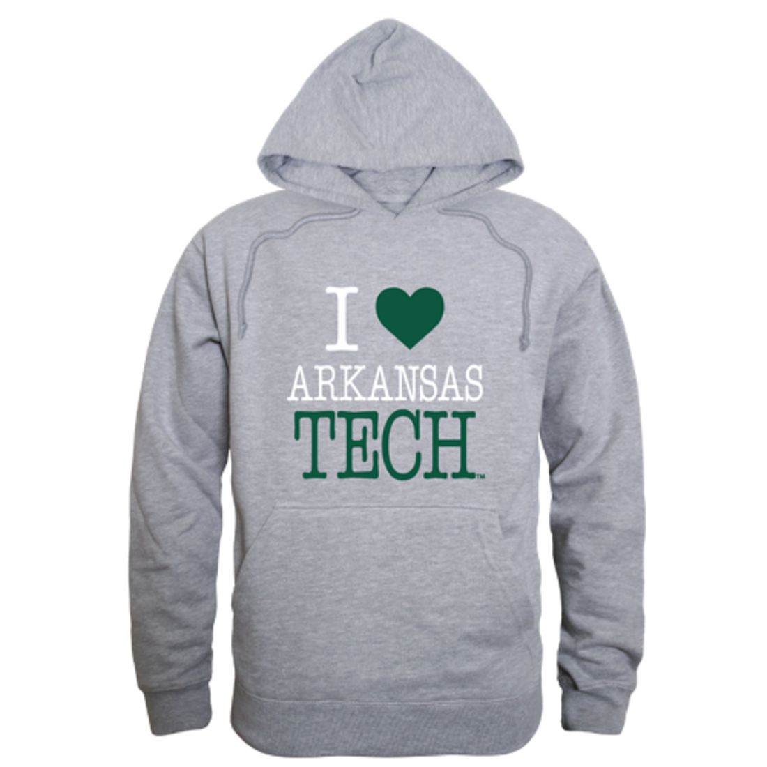 I Love Arkansas Tech University Wonder Boys Fleece Hoodie Sweatshirts