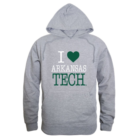 I Love Arkansas Tech University Wonder Boys Fleece Hoodie Sweatshirts