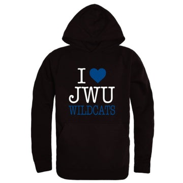 I Love Johnson & Wales University Wildcats Fleece Hoodie Sweatshirts